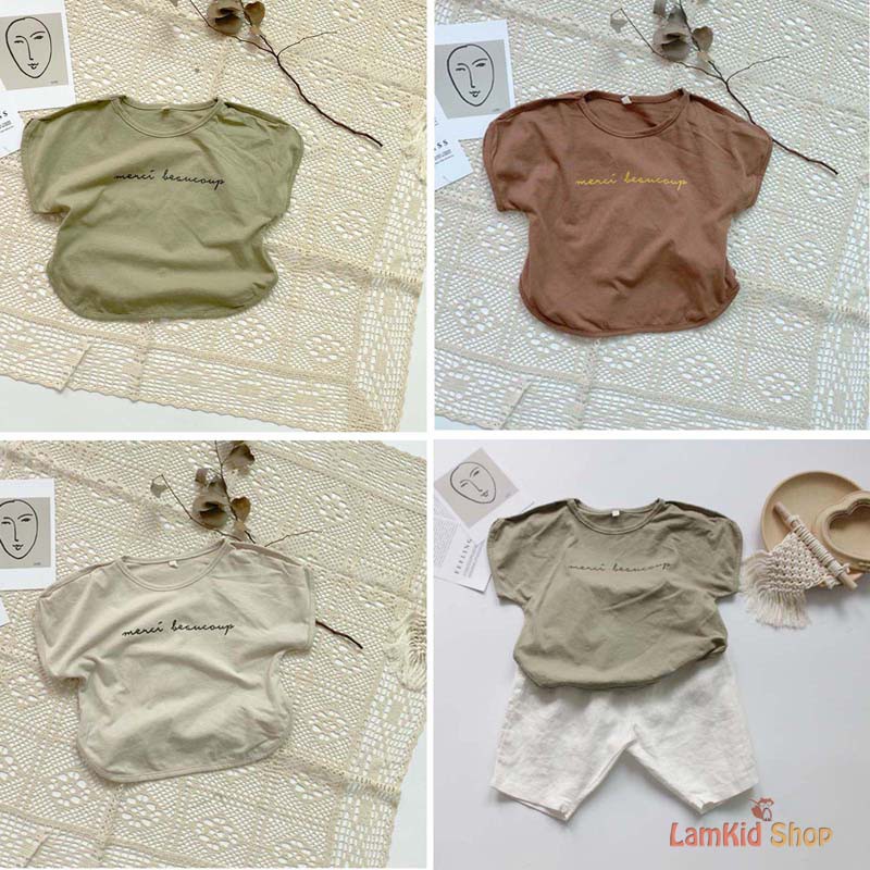 Áo phông bé trai, bé gái  ATE023