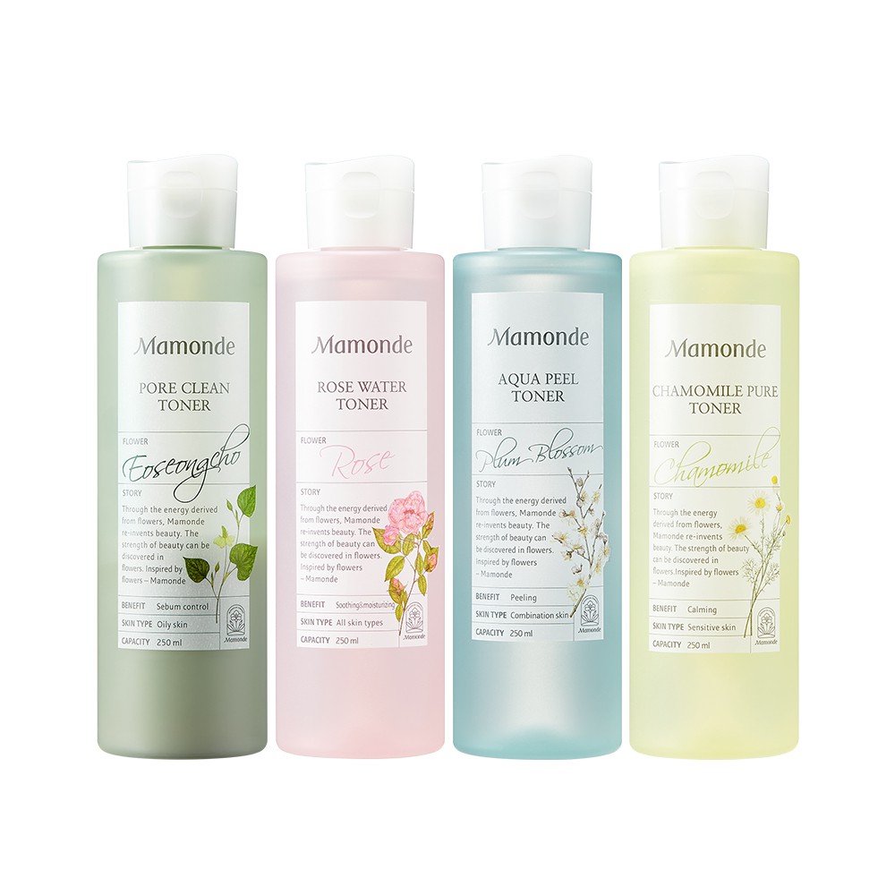 Nước cân bằng làm sạch và cung cấp độ ẩm Mamonde diếp cá Toner 250ml