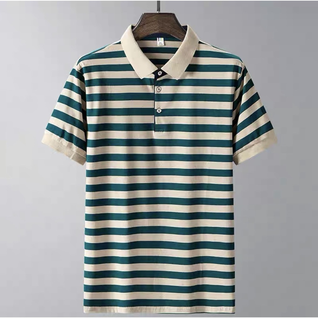 Áo Polo Nam ngắn tay PAPER mã PA11 sọc ngang , cổ bẻ , vải Cotton mềm mịn , chuẩn form cực lịch lãm sang trọng.