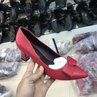 Sale giầy vnxk đỏ