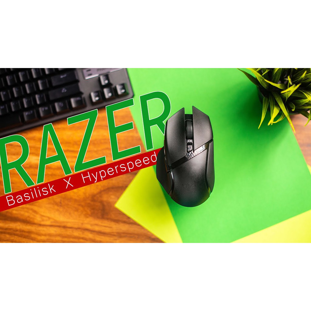 [ GIÁ SỐC ] - [ HOT ] - [ RẺ VÔ ĐỊCH ] Chuột Razer BASILISK X Hyperspeed - Chính Hãng Việt Nam - Mới 100%