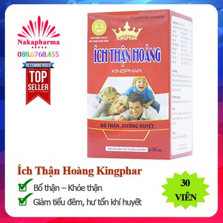 Ích Thận Hoàng Kingphar -  Bổ thận khỏe thận, giảm tiểu đêm, hư tổn khí huyết, đau lưng mỏi gối, suy nhược cơ thể