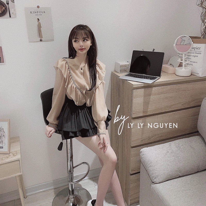 CHÂN VÁY VOAN XẾP LY 2 TẦNG | BigBuy360 - bigbuy360.vn