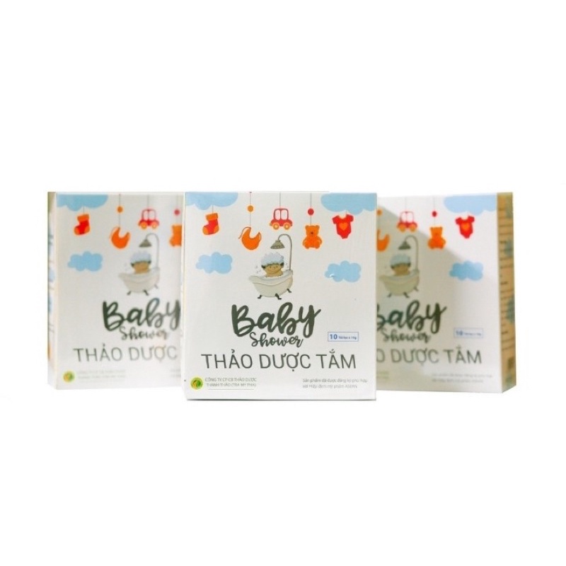 THẢO DƯỢC TẮM BABY SHOWER THANH THẢO HỘP 10 TÚI LỌC