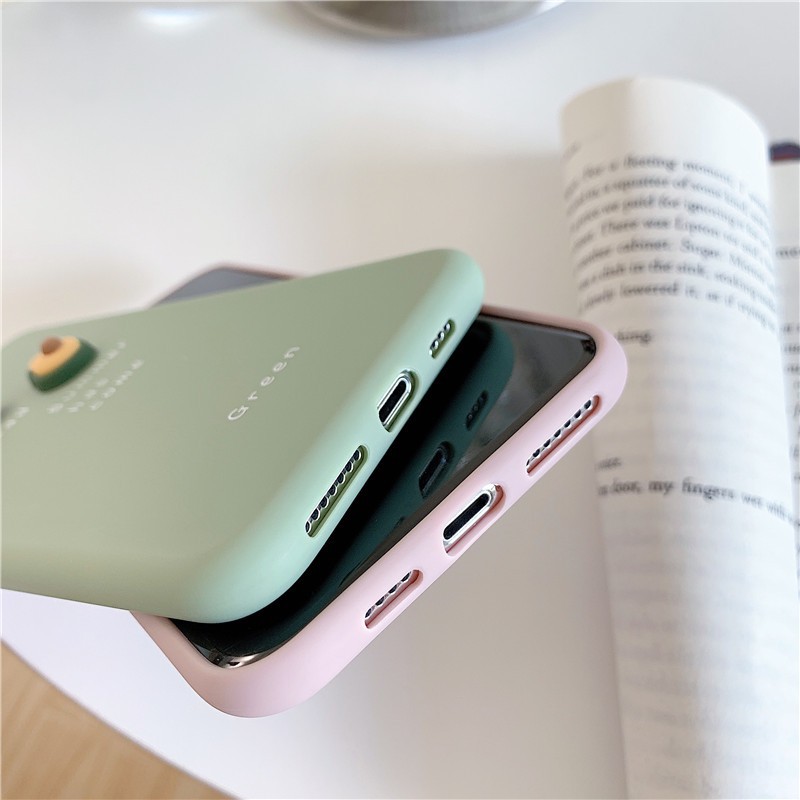 Ốp lưng iphone Trái Cây Tí Hon trơn dẻo 3D 6/6plus/6s/6splus/7/7plus/8/8plus/x/xs/11/12/13/14/pro/max/promax/plus