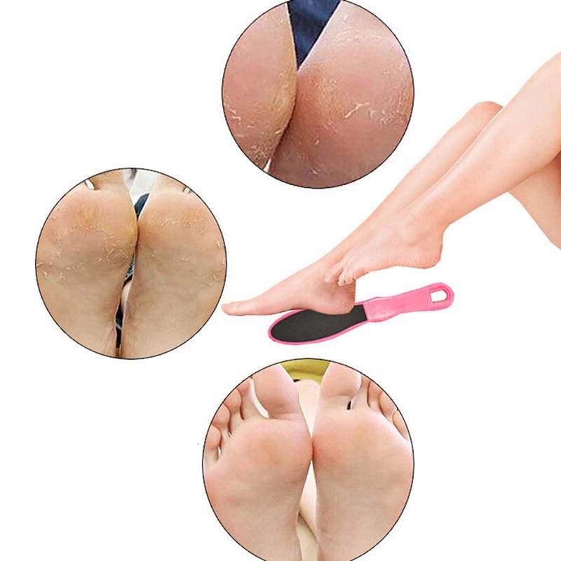 (Hàng Mới Về) Dũa Tẩy Tế Bào Chết Hai Mặt Thuận Tiện