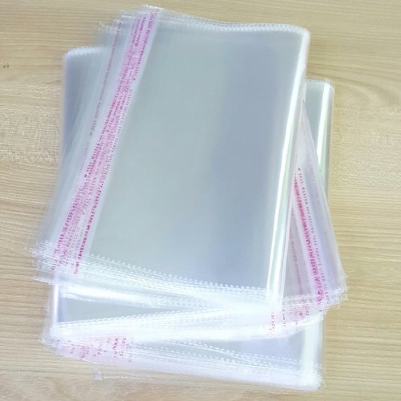 1 Kg Túi Nilon Keo Dán Miệng OPP Trong Suốt, Bọc Kiếng, Đóng Gói, Đựng Phụ Kiện, Quần Áo – Bao Bì Lê Gia Cát