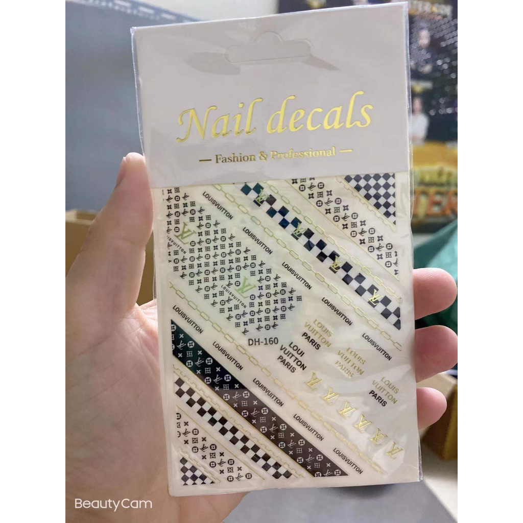 STICKER trang trí nail dh155