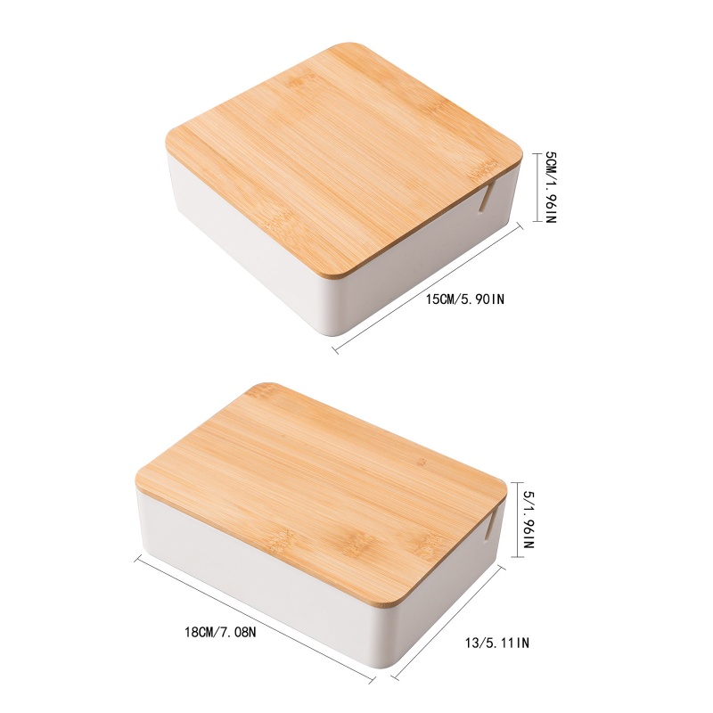 Hộp Đựng Trang Sức / Mỹ Phẩm Có Nắp Gỗ Và Gương Soi Tiện Dụng