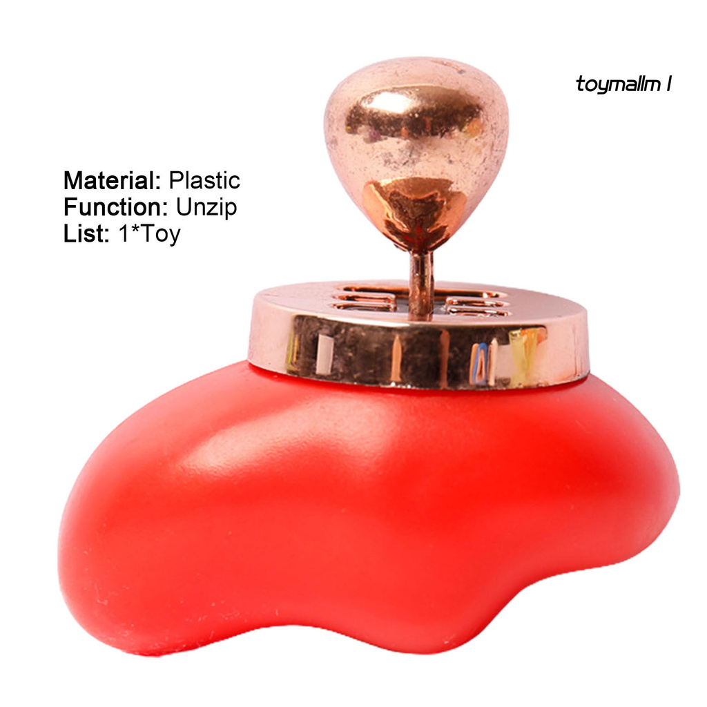 toymall Manual Gear Pressure Relief Portable Plastic Mini Manual Gear for Kids