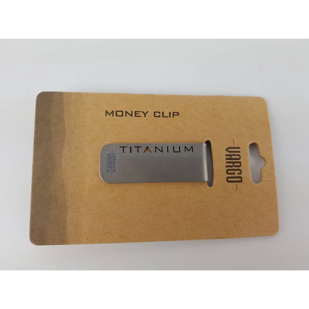 Kẹp Tiền Vargo money clip Titanium