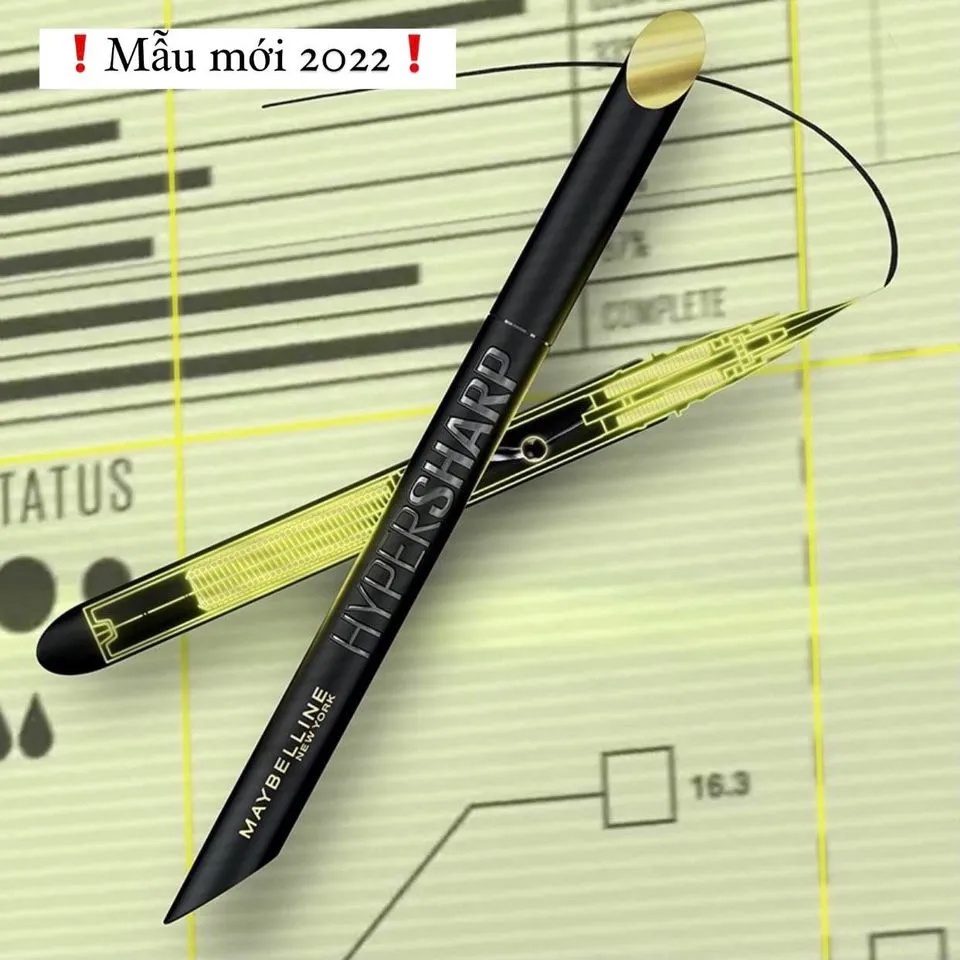 Bút Kẻ Mắt Nước Maybelline Hyper Sharp Liner Extreme #BK1 Ultra Black
