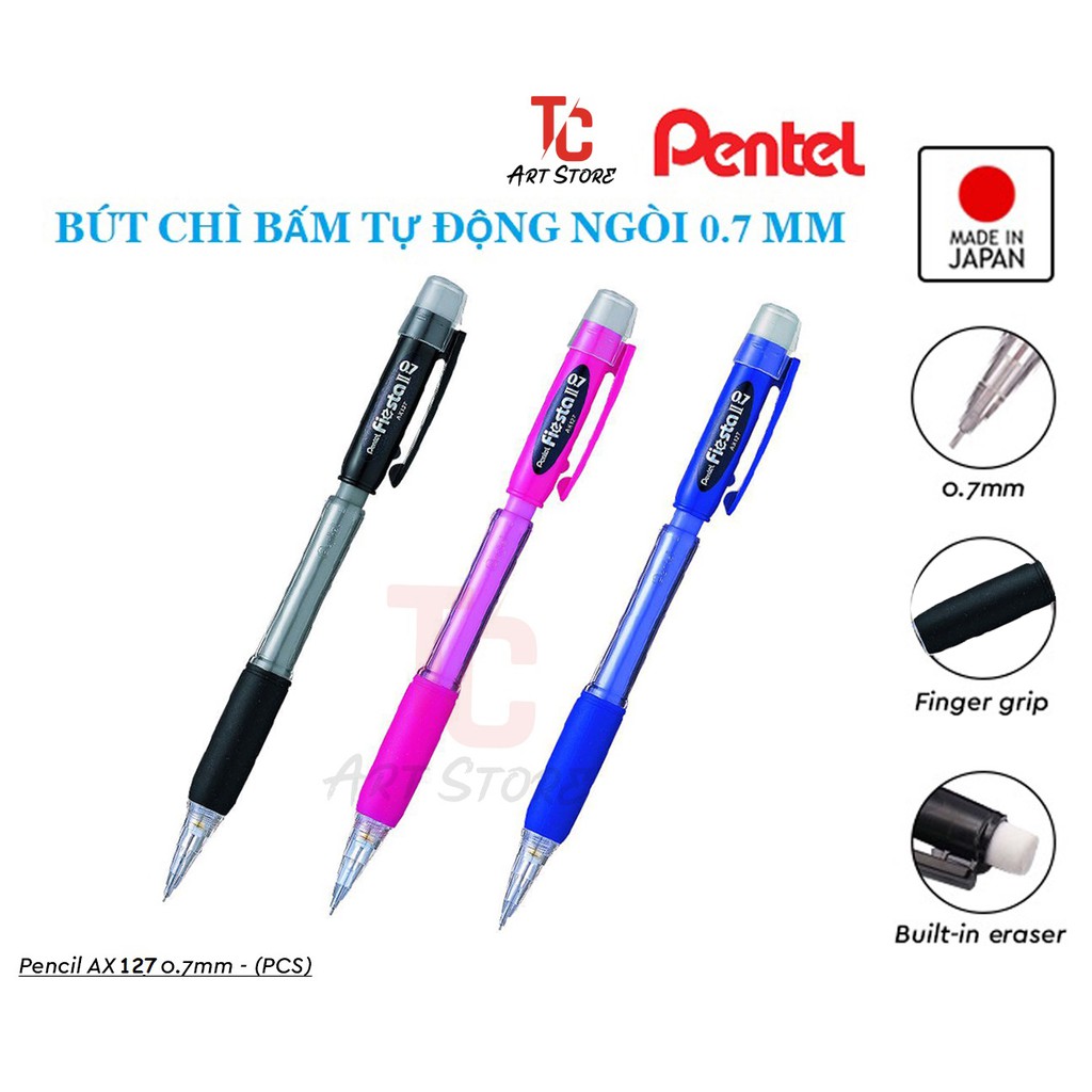 Bút chì kim bấm nét 0.7 mm Pentel - AX127