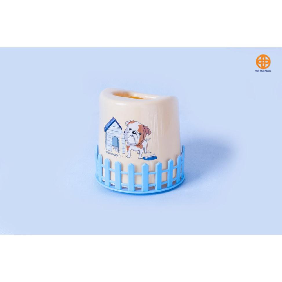 Ống Rào Đựng Giấy Ăn Hình Tròn In Hình Đẹp - Hộp đựng giấy ăn mây hình vuông