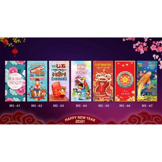 Combo 50 bao lì xì đẹp độc lạ 2021