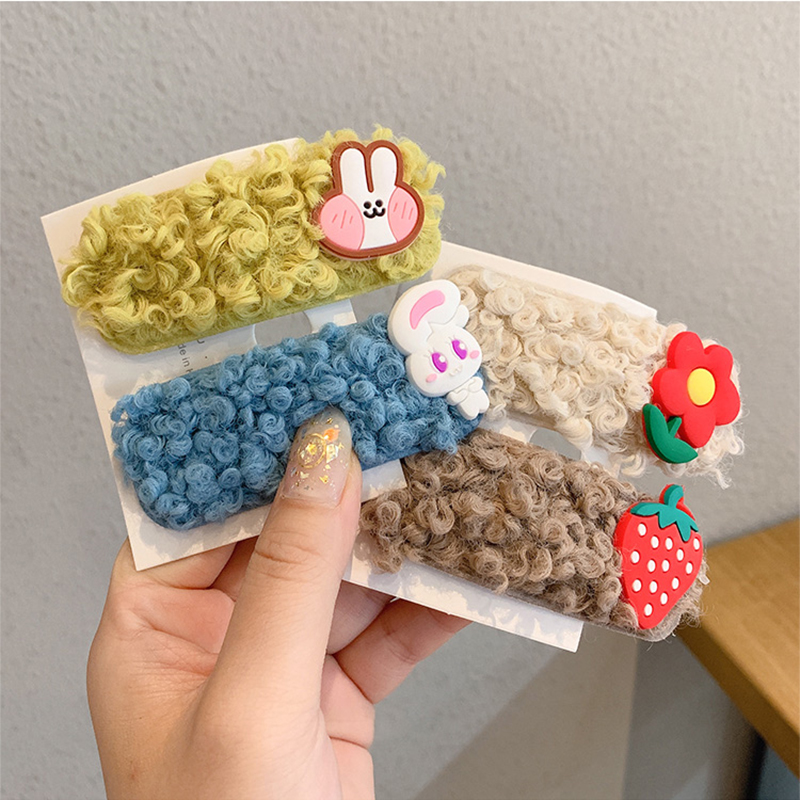 Kẹp Tóc Xinh Xắn Đáng Yêu Theo Phong Cách Hàn Quốc Dành Cho Nữ