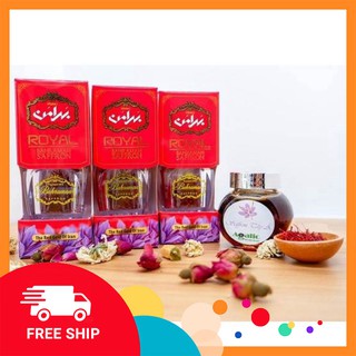 ❤ saffron nhụy hoa nghệ tây chính hãng hộp 3gram tặng 250ml mật ong nguyên chất +nhíp❤
