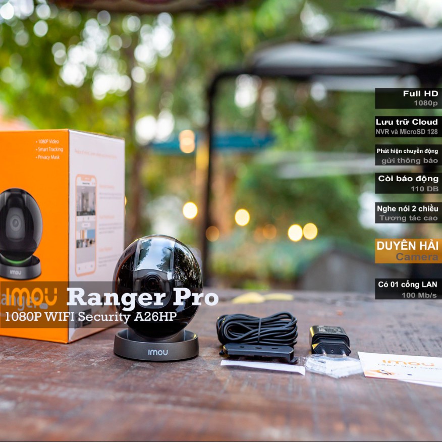 Camera IP WIFI IMOU RANGER PRO IPC (A26HP) Full HD 2.0MP (1920x1080) ,đẹp, dễ lắp đặt | BigBuy360 - bigbuy360.vn