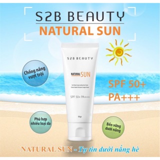 Kem chống nắng S2B Beauty Natural Sun