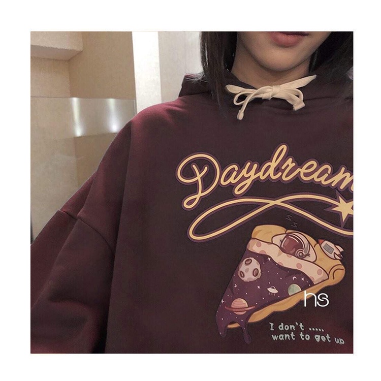 Áo Hoodie Nam Nữ Bánh Pizza 3 Màu Có Ảnh Thật +Video Tự Chụp - Áo Thu Đông Chất Nỉ Mềm Mịn Hottrend 2021 Unisex X.Store