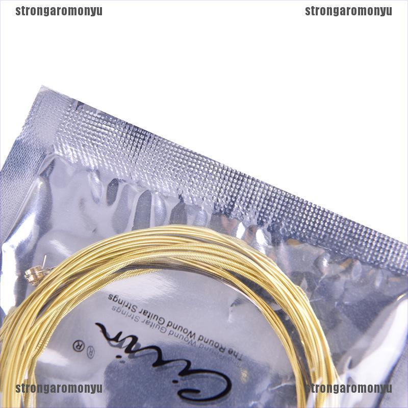 Bộ 6 Dây Đàn Ghi Ta Lõi Thép Lục Giác