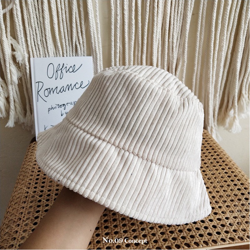 SẢN PHẨM MỚI Mũ vải nhung phong cách Hàn Quốc, mũ ngư dân cá tính Unisex, Phụ kiện xinh No09 Concept HAT007