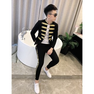 áo vest quần body nam hàn quốc