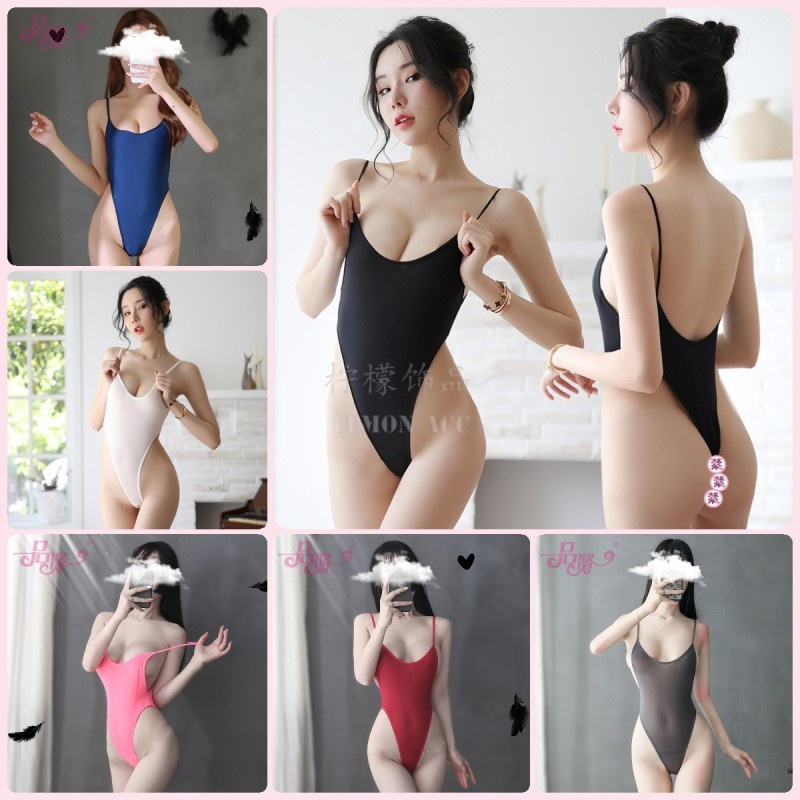Bộ Đồ Bơi Liền Thân Cổ Chữ U Khoét Sâu Hở Lưng Gợi Cảm Cho Nữ