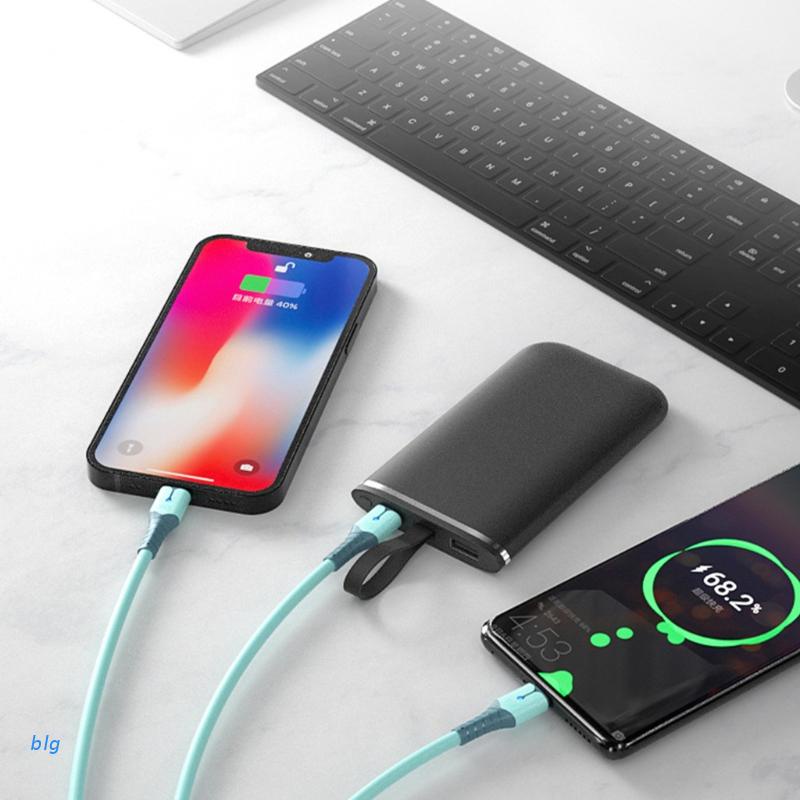 Dây Cáp Sạc Nhanh 4ft 3 Trong 1 Cổng Micro Usb Cho Điện Thoại / Máy Tính Bảng