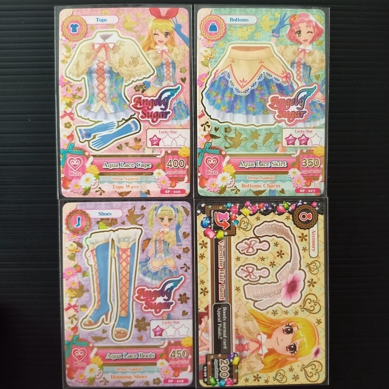 Bộ Sưu Tập Thẻ Bài Aikatsu Angely Sugar
