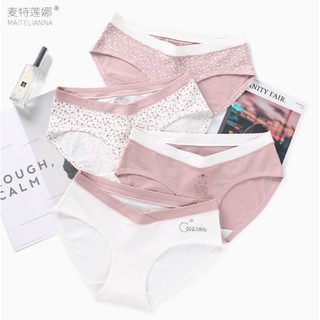 Set 4 Quần Lót Bầu Cạp Chéo Thông Hơi Kháng Khuẩn Cao Cấp