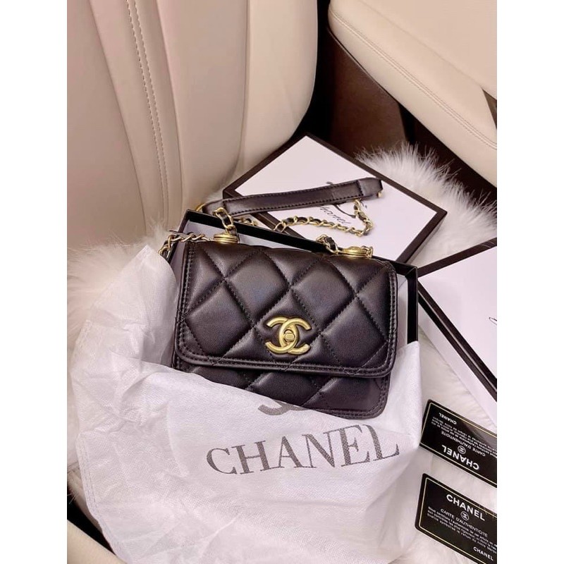 Chanel size 18cm - Khoá xoay | BigBuy360 - bigbuy360.vn