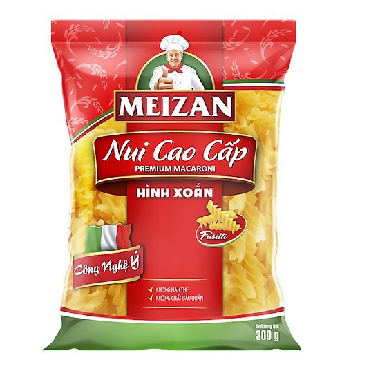 Nui cao cấp Meizan hình xoắn 300g