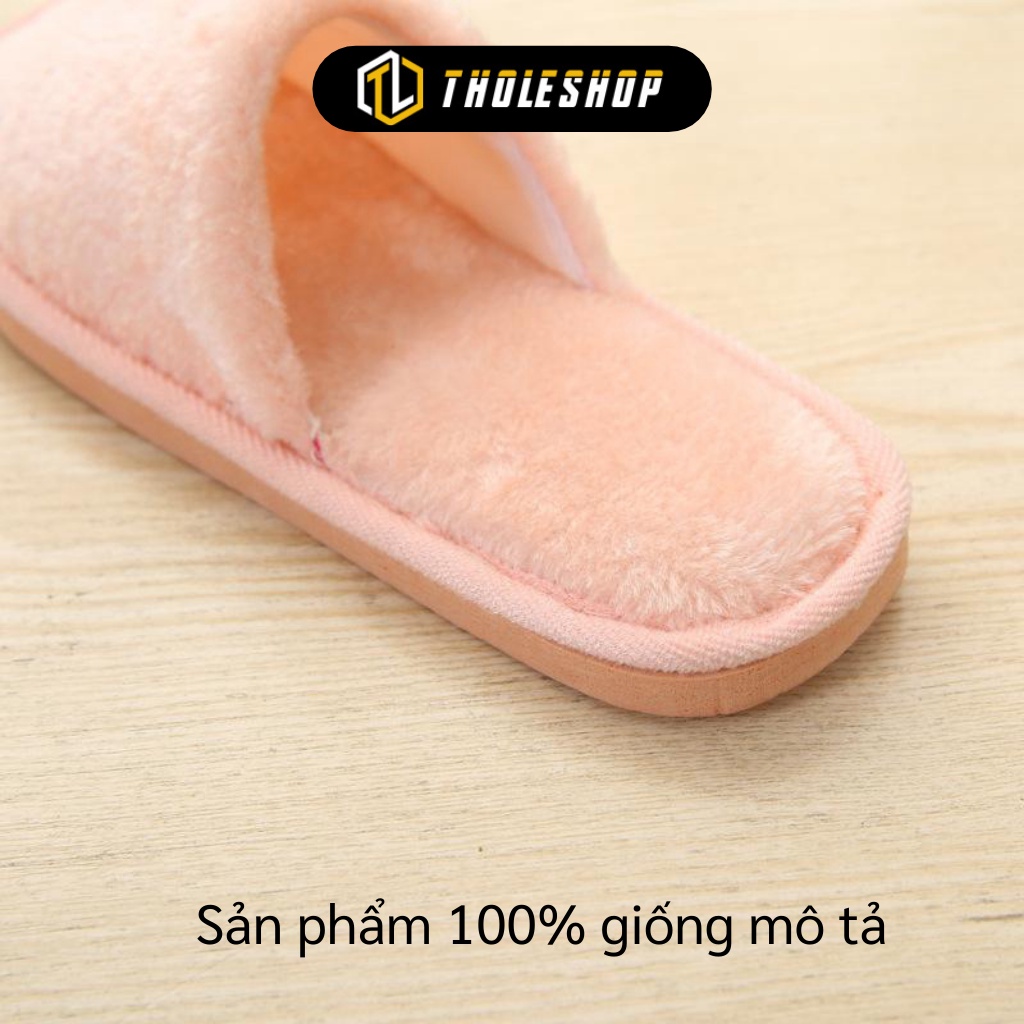 Dép Đi Trong Nhà - Dép Lông Nam Nữ Mang Trong Nhà, Văn Phòng Giữ Ấm Đôi Chân 8932