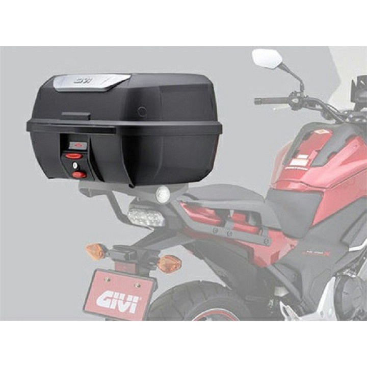 Thùng đi phượt GIVI E43NTL - Monolock Top Case 43Lít dùng cho tất cả các dòng xe