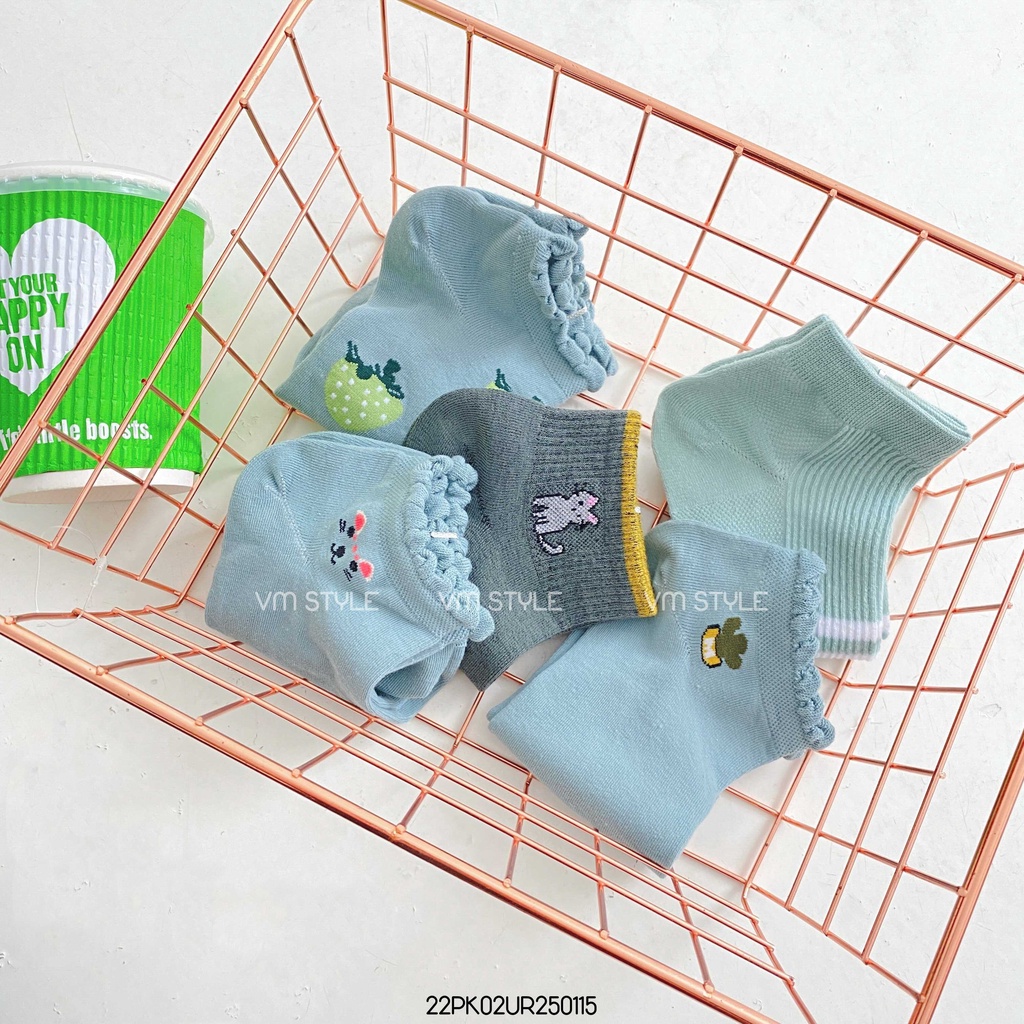 [ QUÀ TẶNG KHÔNG BÁN] Tất vớ nhiều màu, hình dễ thương Vintage thời trang nữ cao cấp VM Shop (Ngẫu nhiên) VOU00001