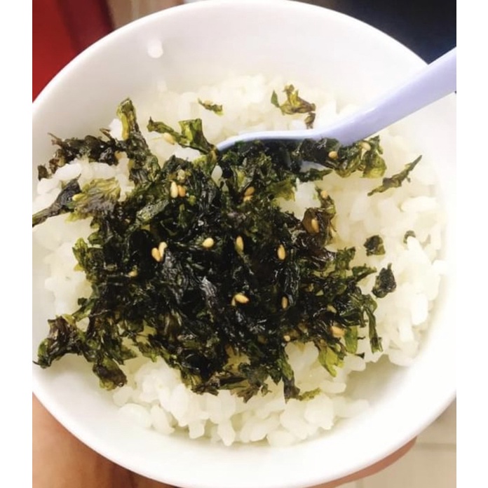 Rong Biển Ăn Liền Kim Vụn Trộn Cơm Hàn Quốc Túi Zip 50g Vị Dầu Oliu Có Vừng-Rong Biển Vụn Rắc Cơm Ăn Liền SP002162