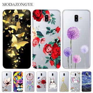 Ốp điện thoại tpu silicone mềm cho Samsung Galaxy J6 Plus J6