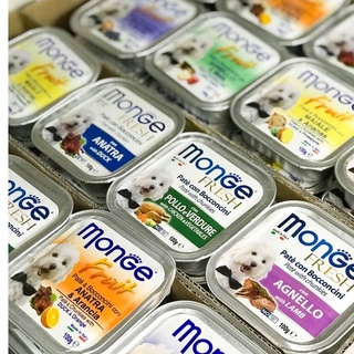 [ Thanh Lý ][Hộp 100g ] Pate cao cấp cho chó Monge 100gr ___