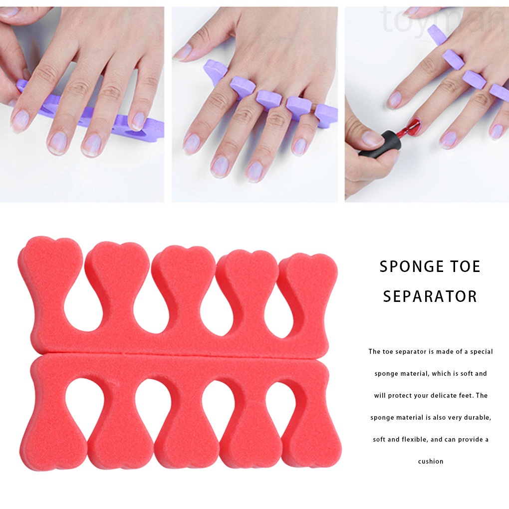 [Hàng mới về] Cặp mút tách ngón chân tiện dụng cho sơn móng