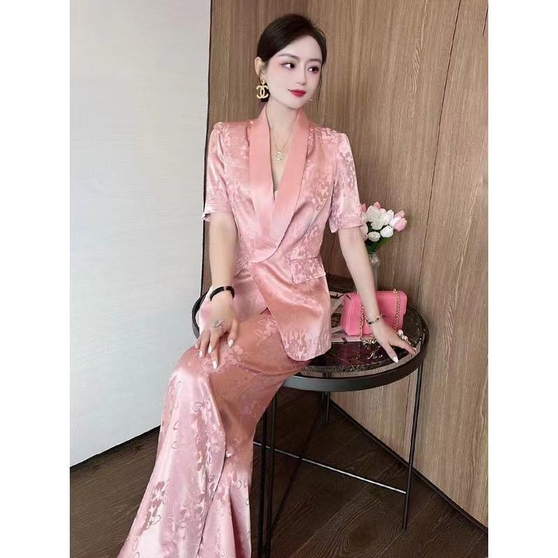 Bộ Quần áo ống rộng in hình phong cách hè 2022/ Quần tây tùy chọn cho nữ