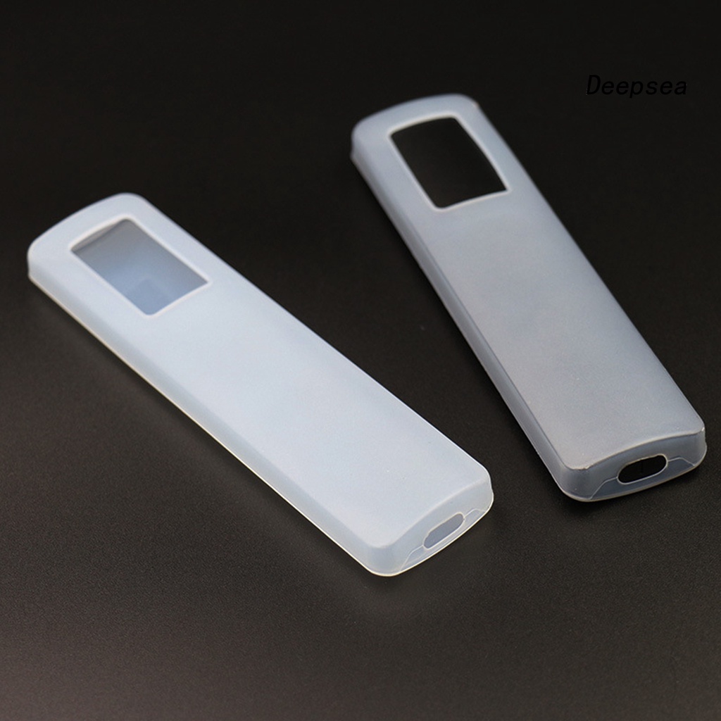 Ốp Silicon Mềm Siêu Mỏng Trong Suốt Cho Điều Khiển Từ Xa Xiaomi 4A / C / S TV