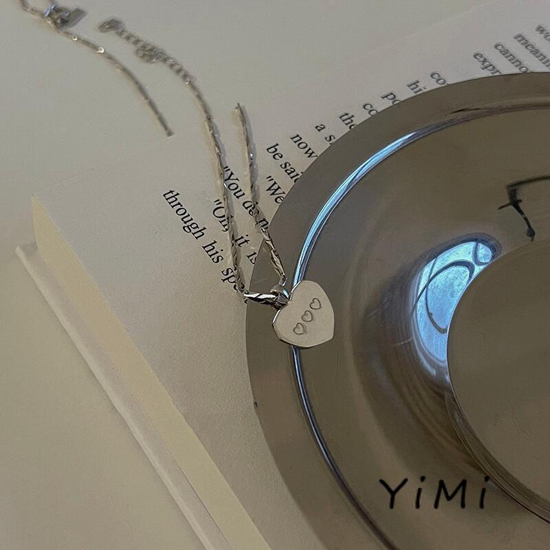 Vòng cổ mặt trái tim nhỏ thiết kế mới đơn giản thời trang dành cho nữ