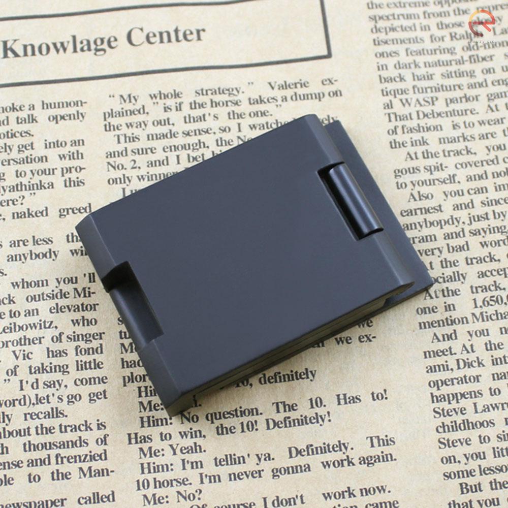 Kính lúp mini 10X 28mm bằng hợp kim kẽm có thể gấp gọn tiện dụng