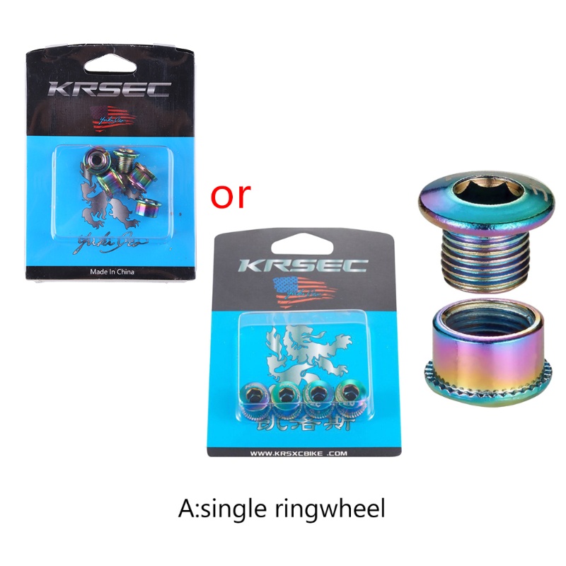 Bộ 4 Ốc Vít Sên Xe Đạp 6 8mm MTB Chất Lượng Cao