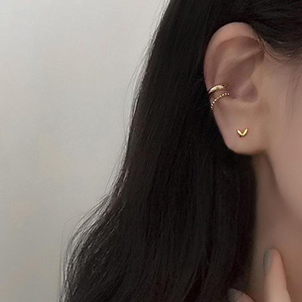 Bông tai thiết kế hình chiếc lá hợp thời trang cho nữ