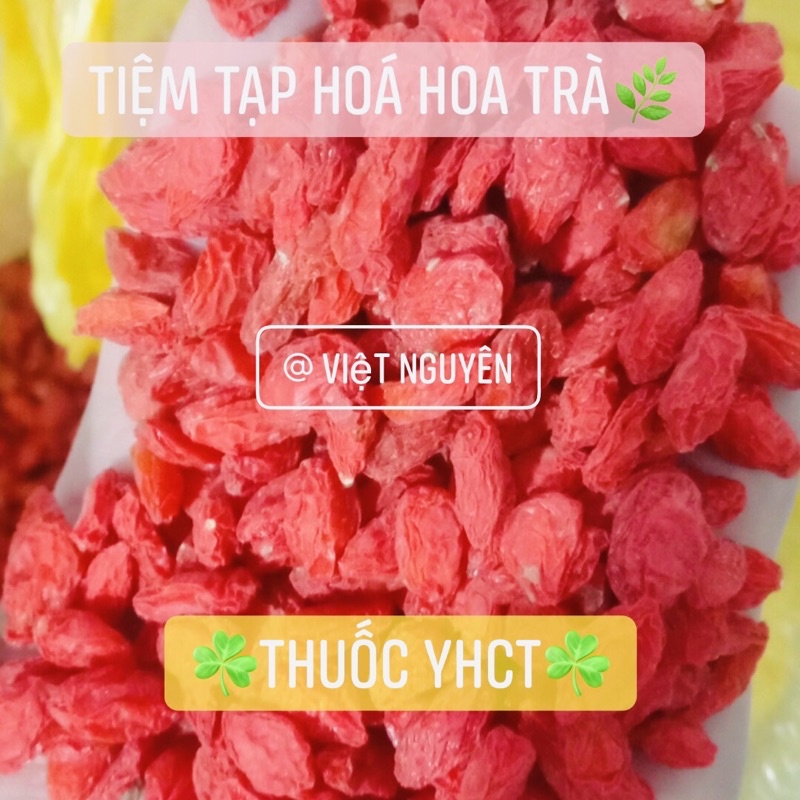 Kỷ tử Ninh Hạ quả to tròn cao cấp túi 100- 300g