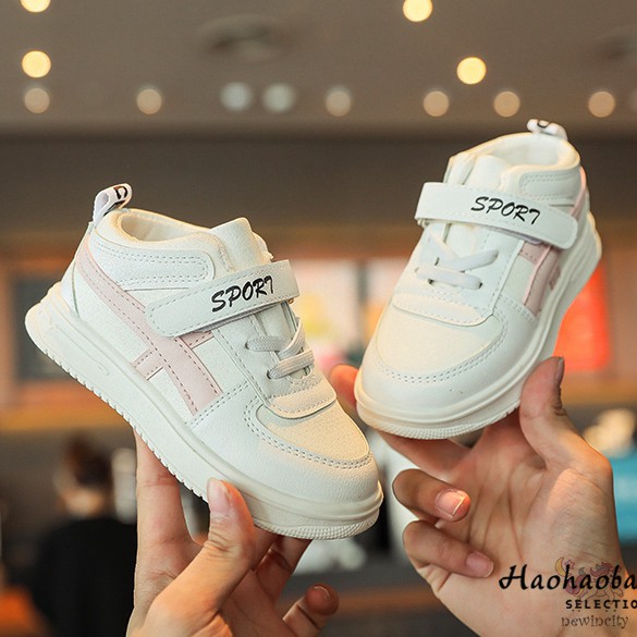 Giày Sneaker Đế Mềm Thoáng Khí Phong Cách Hàn Quốc Cho Bé