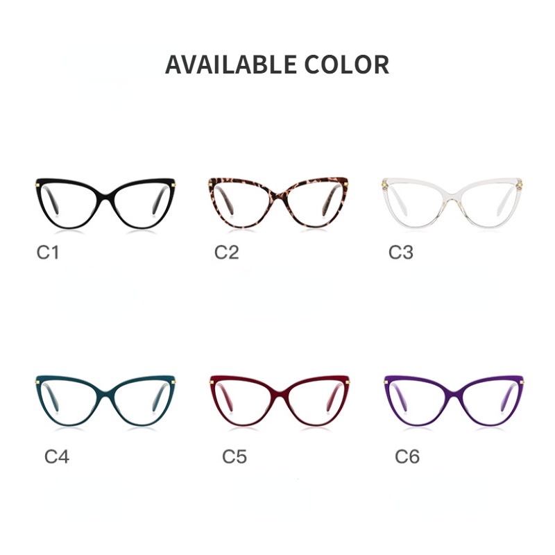 Mắt Kính Gọng Kim Loại TR90 Chống Ánh Sáng Xanh Thời Trang Phương Tây