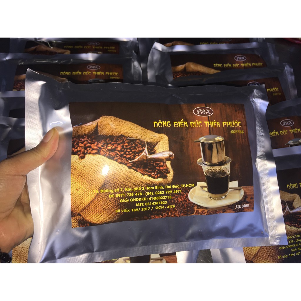 Combo 2 gói cà phê dòng Biển Đức Thiên Phước - Mỗi Gói 500gr
